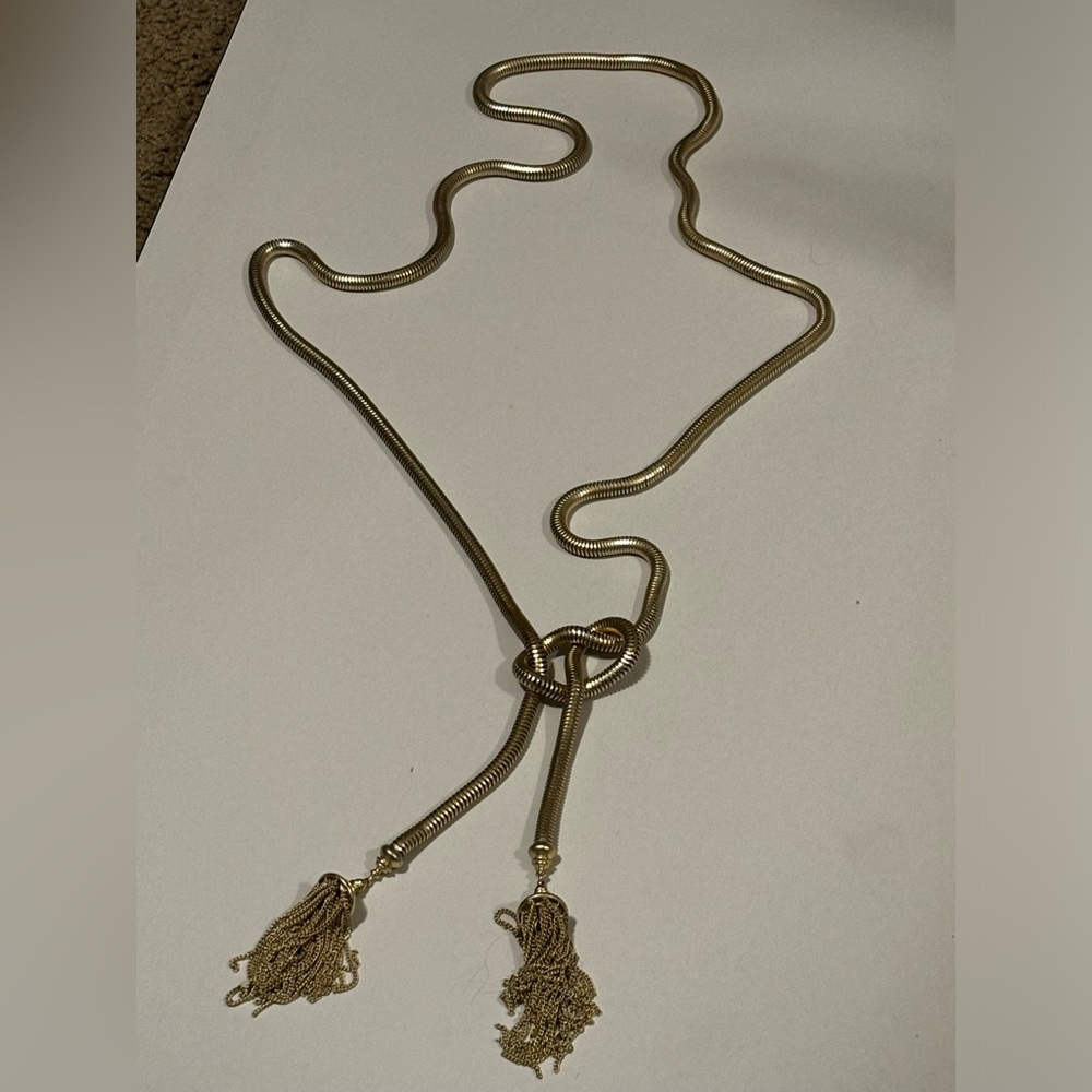 Kendra Scott Gold Rope with tassels